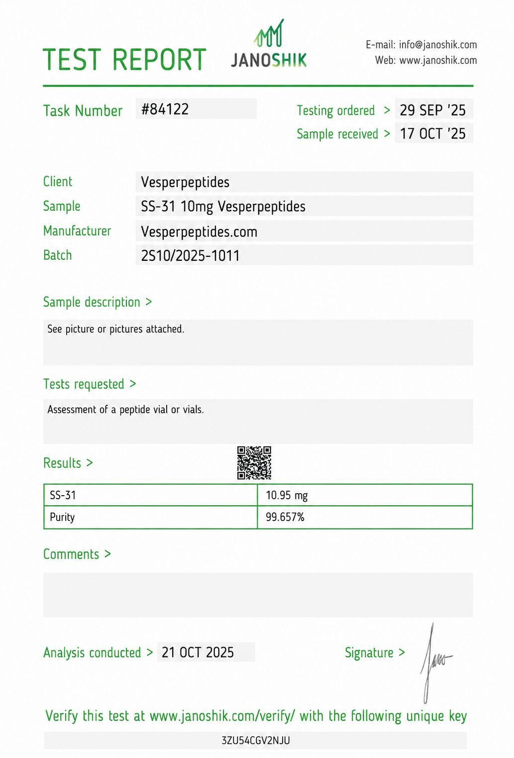 SS-31 Szeto-Schiller cardiolipin IMM ETC bioenergetics aging research compound vial